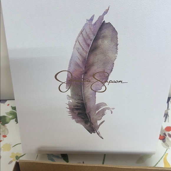 Jessica Simpson Neon Pink and Olive Camo Slides - Picture 2 of 9